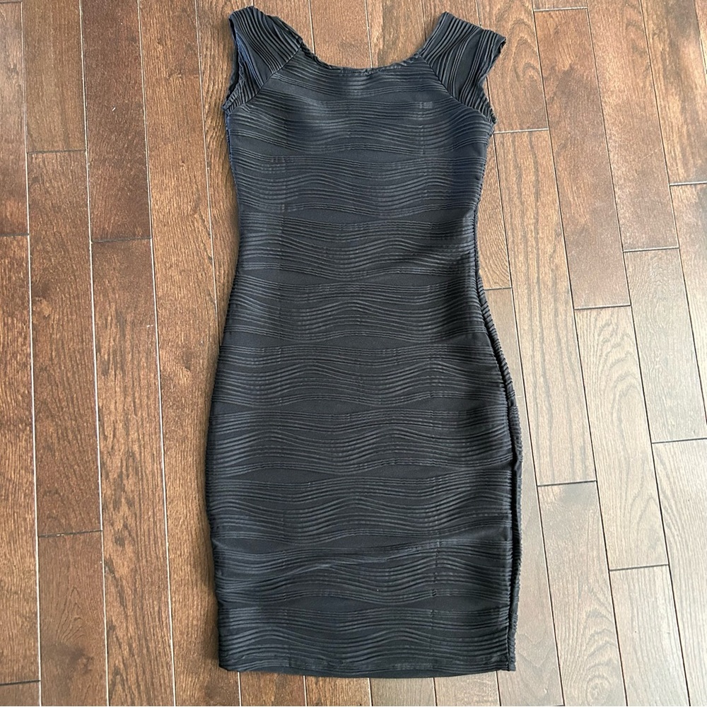 NWOT Black Bodycon Dress